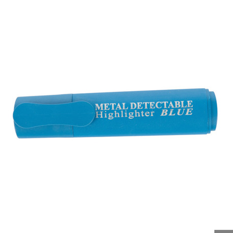 Detektierbarer blauer Textmarker