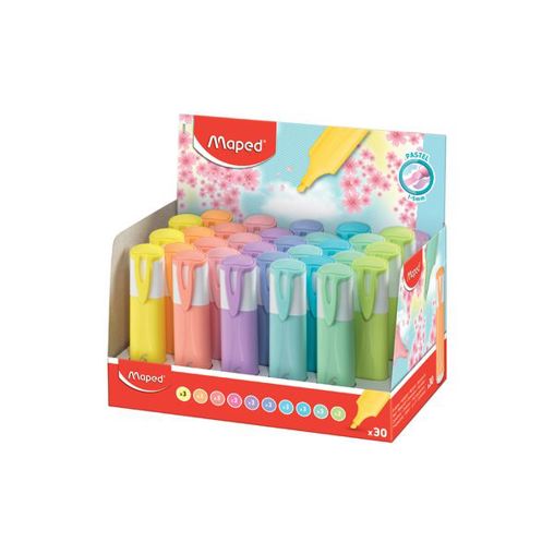 Pastell Textmarker FLUO'PEPS | 30er Display