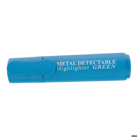 Textmarker Set - Detektierbare Markierer in Grün und Blau