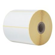 Selbstklebende Druckeretiketten - Weiß - 102 mm x 50 m